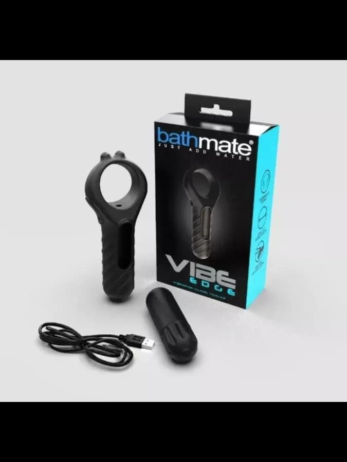 Эрекционное кольцо с вибрацией Bathmate Vibe Edge Massager — фото 3