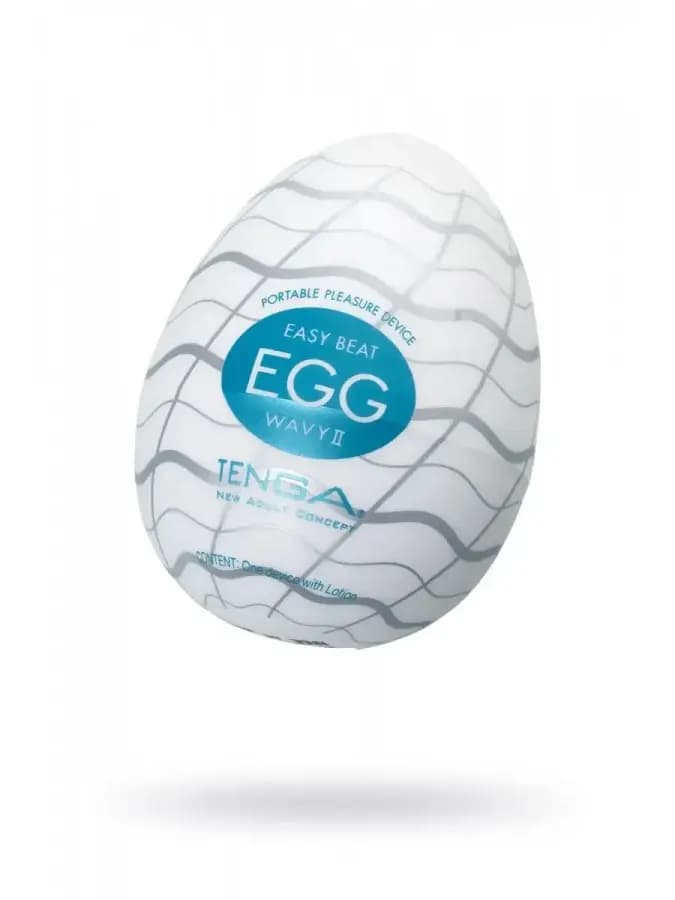 Мастурбатор Egg Wavy-2 Яйцо Волны — фото 2