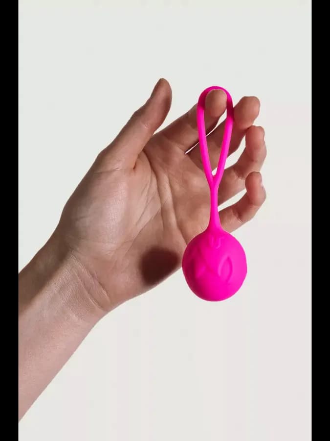 Вагинальный шарик Mia от Adrien lastic розовый — фото 4