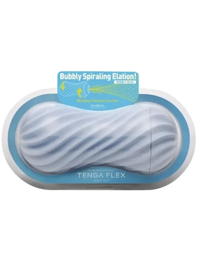 Мастурбатор Flex Bubbly Blue — фото 2