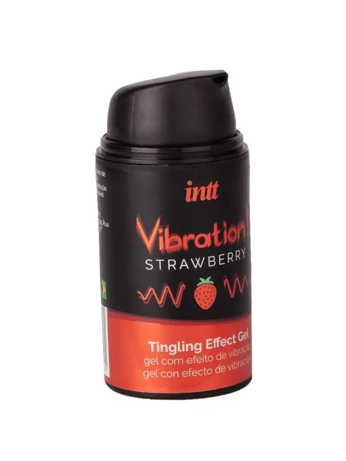 Жидкий вибратор для клитора Vibration! Strawberry 15мл — фото 3