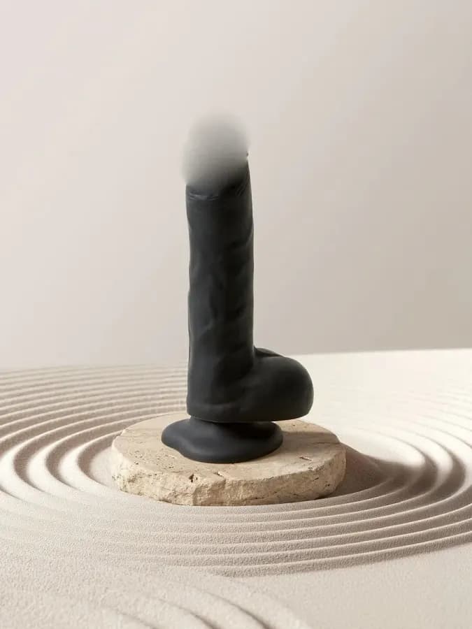 Фаллоимитатор REALISTIC DILDO с вращением и вибрацией L