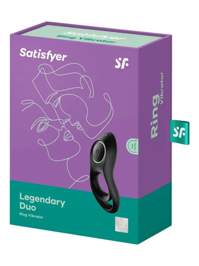 Двойное эрекционное кольцо с вибрацией Satisfyer Legendary Duo — фото 6