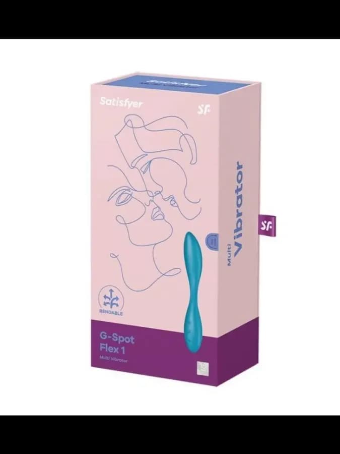 Мульти вибратор Satisfyer G-Spot Flex 1, синий