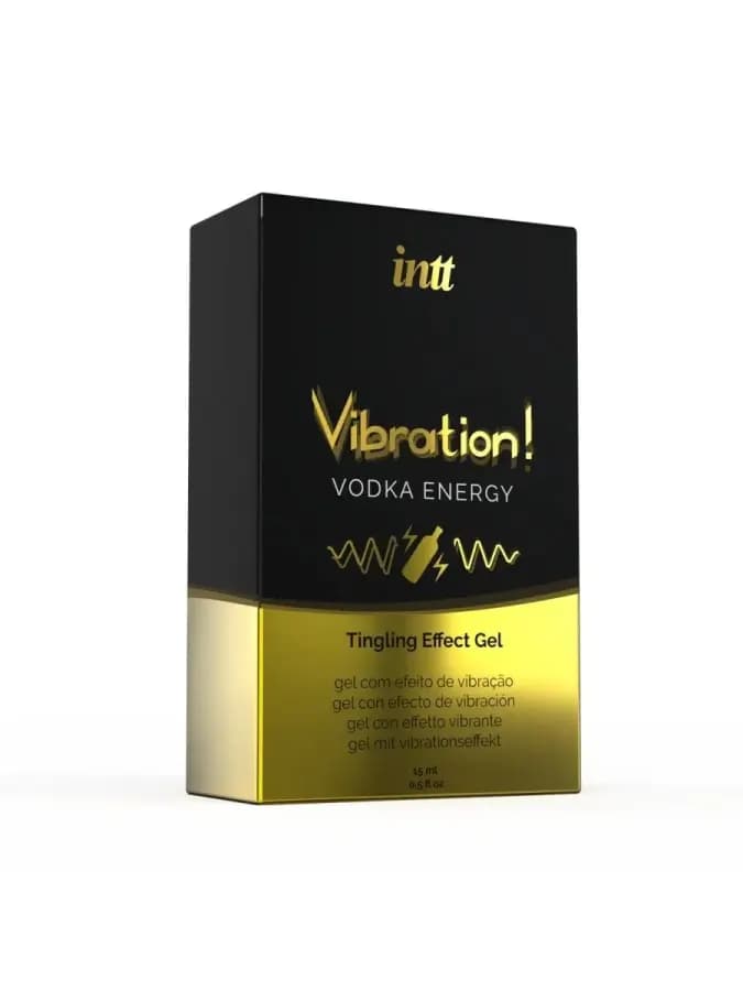 Интимный гель эффект вибрации Vibration Vodka Energy 15мл — фото 2