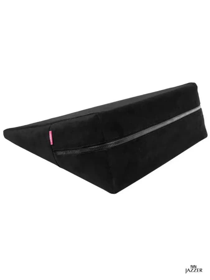 Подушка для секса и любви черная JAZZER DONATOR, велюр
