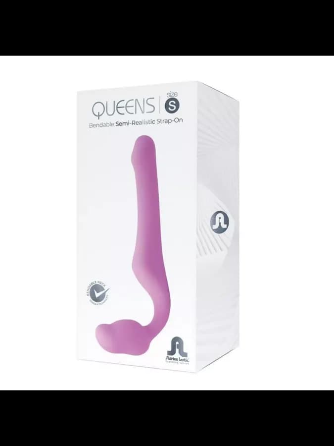 Безремневой страпон Queens от Adrien Lastic, S, розовый