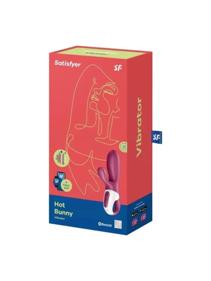 Вибратор-кролик Hot Bunny Connect App Satisfyer