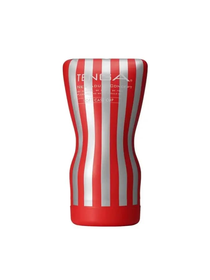 Мастурбатор Soft Case Cup красный 15.5 см — фото 2