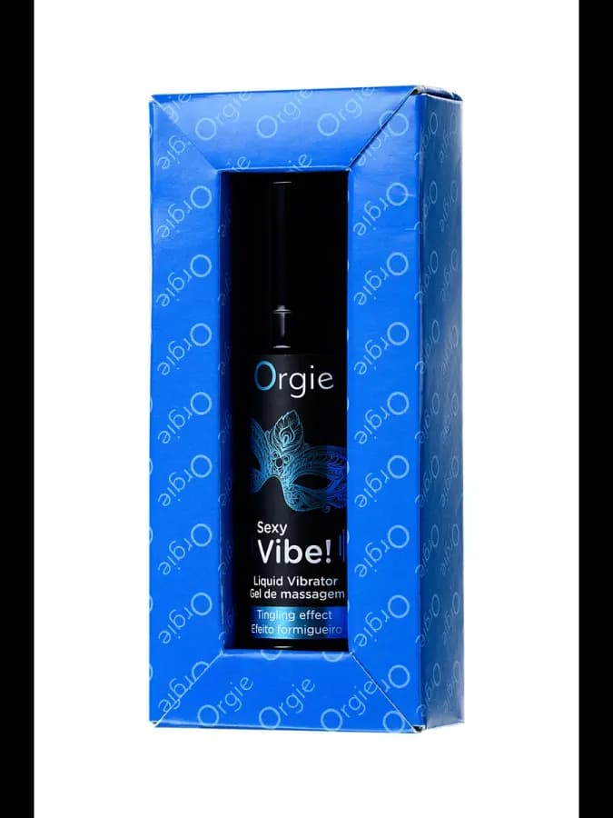Гель Орджи Sexy Vibe Liquid Vibrator с эффектом вибрации — фото 4