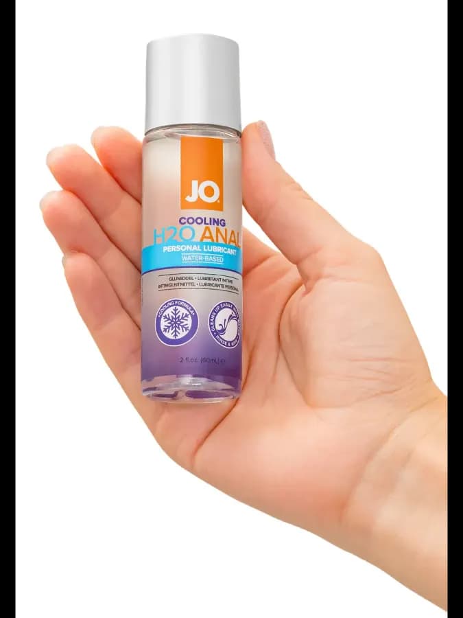 Анальный охлаждающий лубрикант на водной основе JO Anal H2O Cooling, 120 мл — фото 2