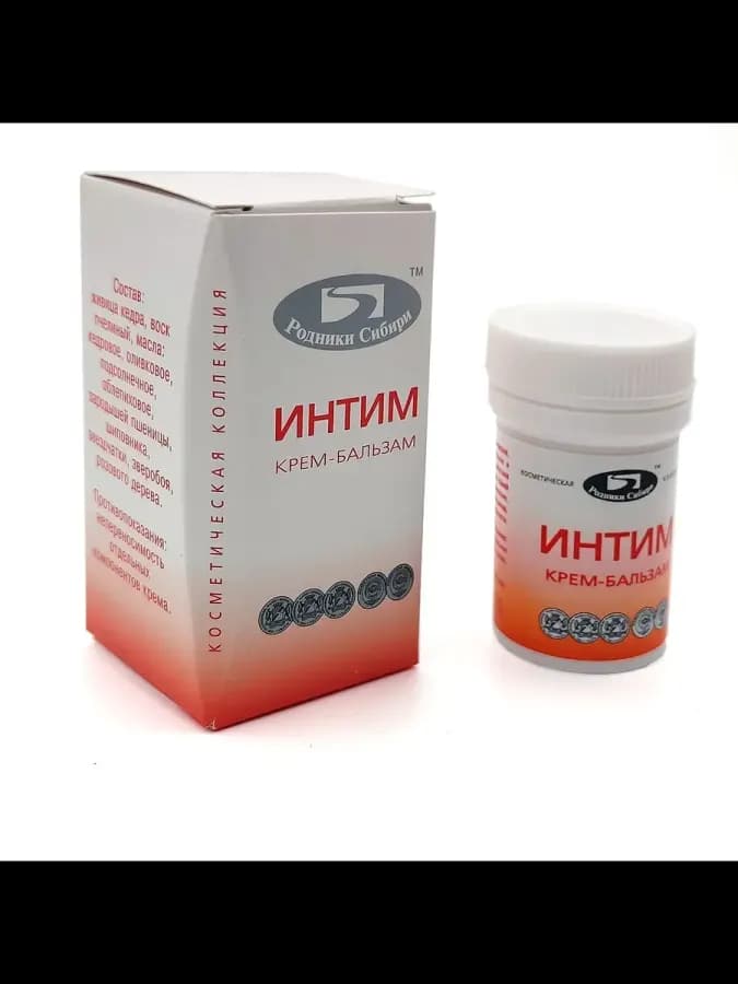 Родники Сибири Интим крем-бальзам (20 грамм)