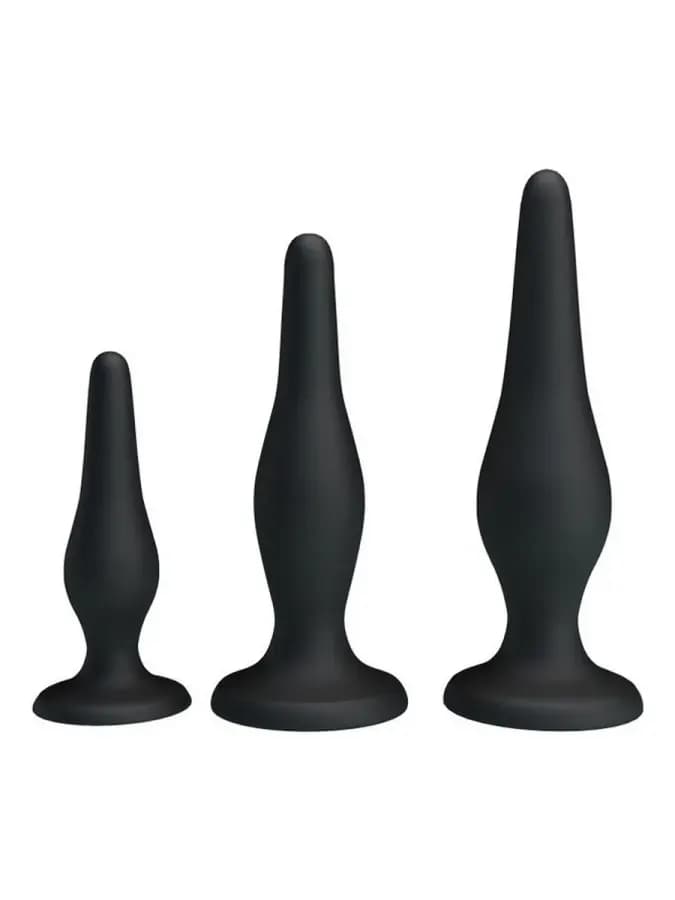 Pretty Love Mini Anal Kit — набор из 3 анальных плагов