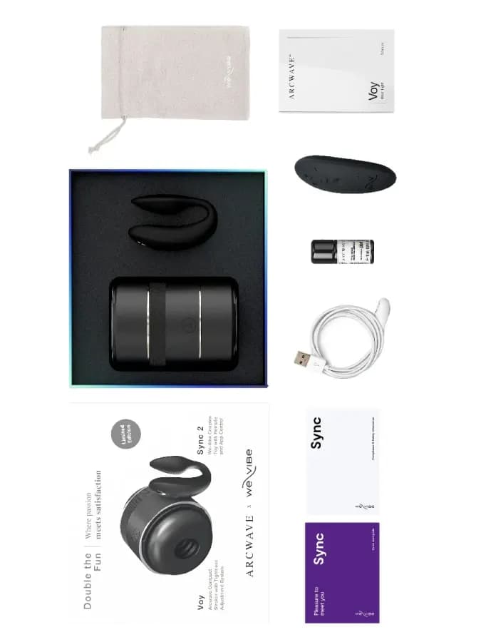 Набор для пар ARCwave Voy + вибратор We-Vibe Sync 2 — фото 2