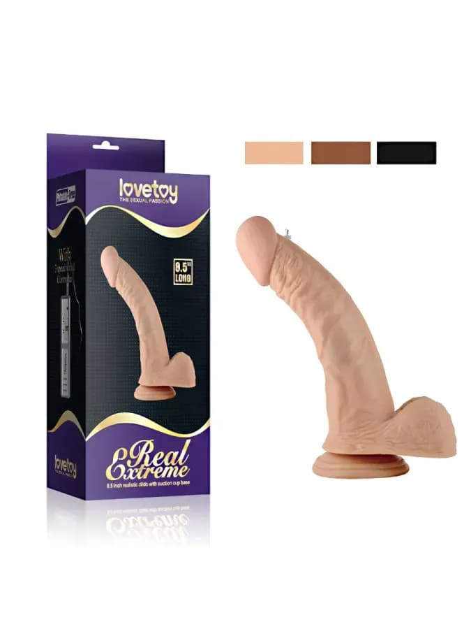 Фаллоимитатор Lovetoy (22×4,5 см) на присоске