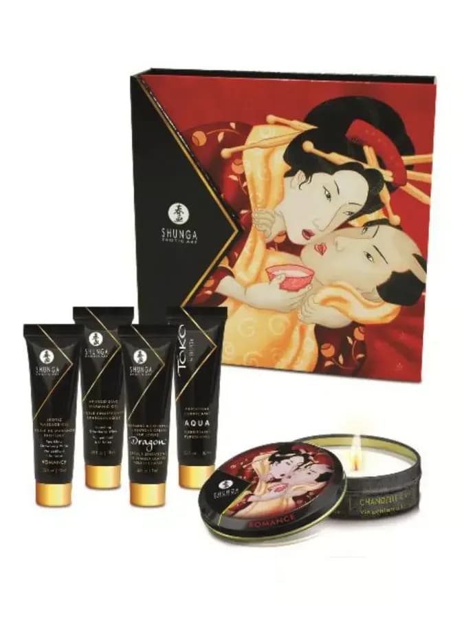 Набор Geisha's Secret Клубника и шампанское 5 предметов — фото 2