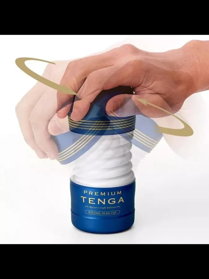 TENGA PREMIUM Мастурбатор Rolling Head CUP