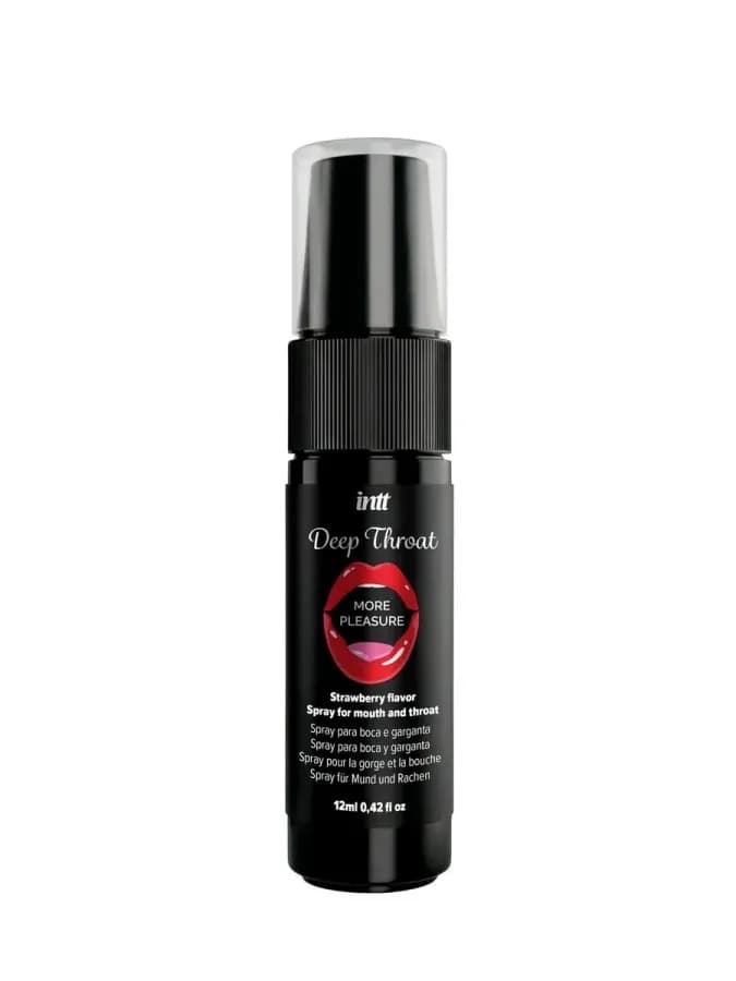 Спрей для минета Deep throat INTT со вкусом клубники 12 мл — фото 2