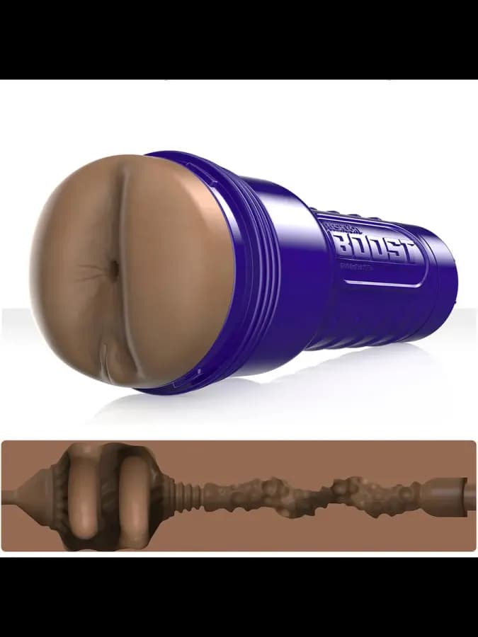 Мастурбатор реалистичный Fleshlight Boost Blast Female коричневый (анус)