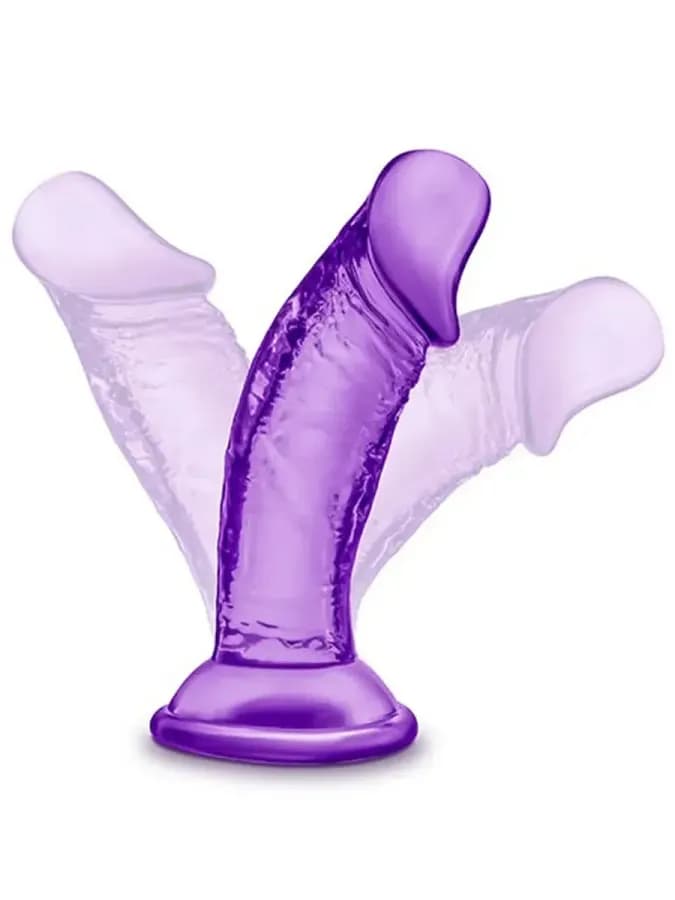 Фаллоимитатор на присоске PURPLE 10см — фото 4