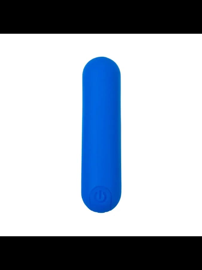 Вибропуля A-Toys TOYFA NEP, силикон, синий, 8 см