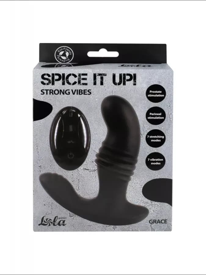 Перезаряжаемый стимулятор простаты Spice it Up Grace — фото 6