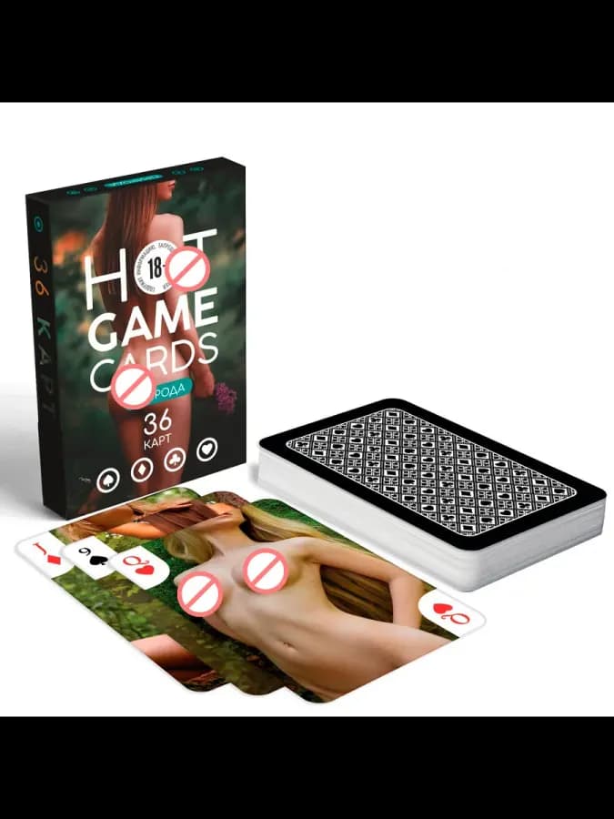 Карты игральные эротические "Природа"