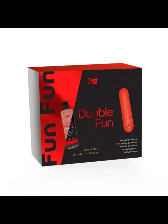 Набор Double Fun вибратор+гель — фото 2