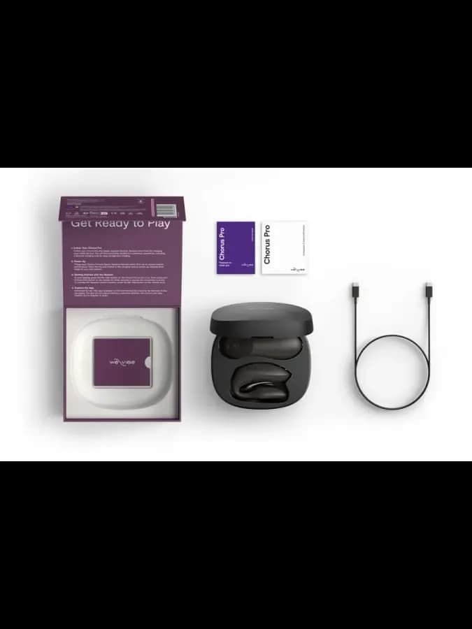 Вибратор для пар We-Vibe Chorus Pro, черный