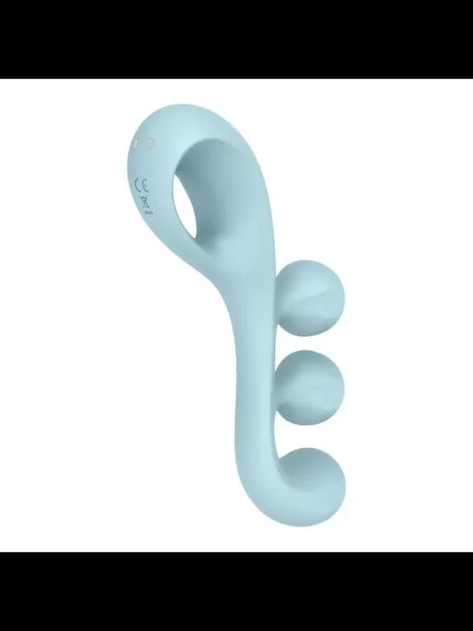 Мультифункциональный вибратор для тройной стимуляции Satisfyer Tri Ball 1, красный — фото 5