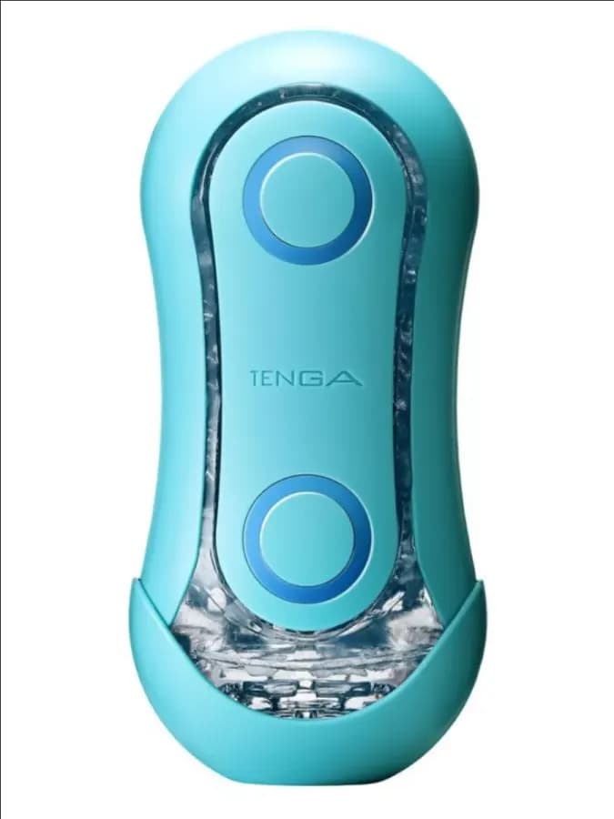 Мастурбатор Tenga Flip ORB Ocean, голубой