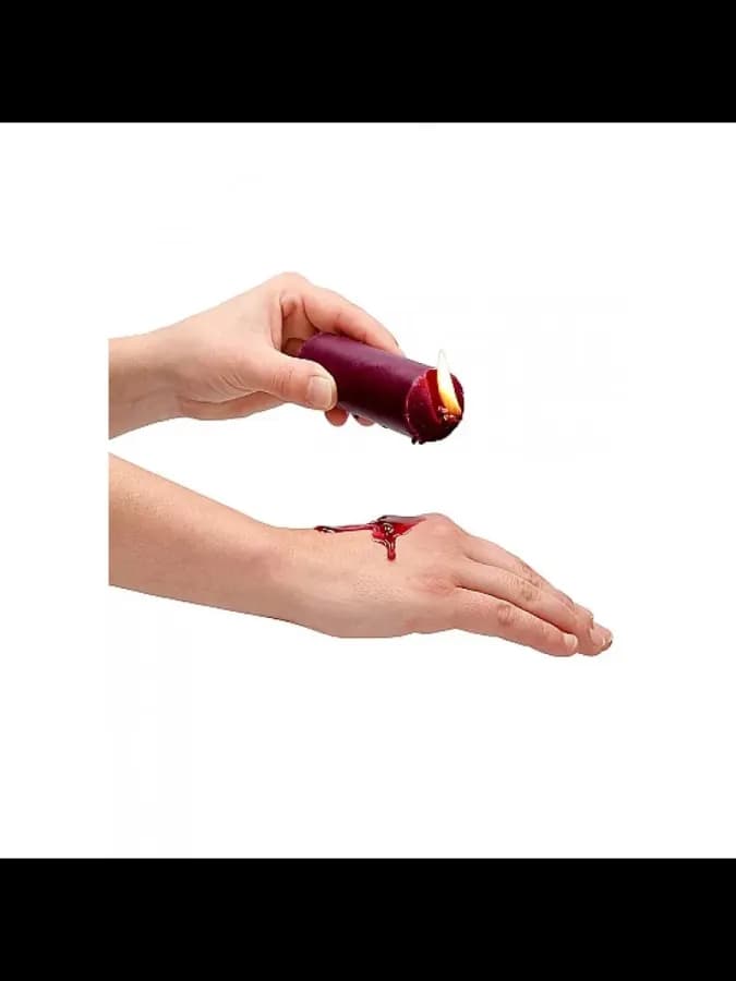 Парафиновая BDSM-свеча Wax Play с ароматом розы — фото 2