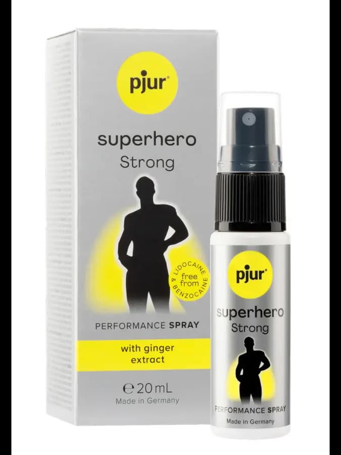 Пролонгирующий мужской спрей Superhero Strong Spray, 20 мл