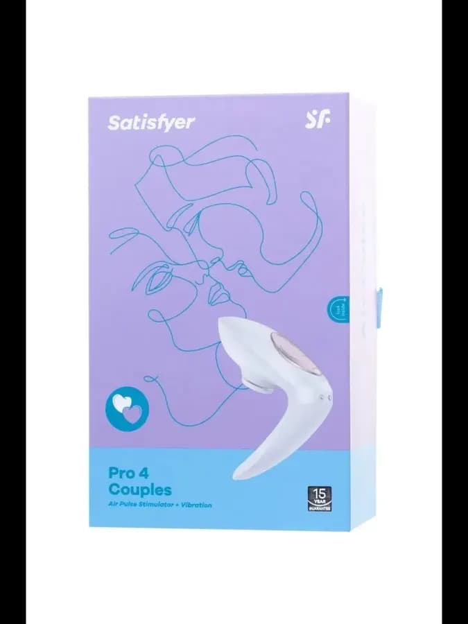 Вибро-вакуумно-волновой стимулятор для пар Satisfyer Pro 4 Couples — фото 5