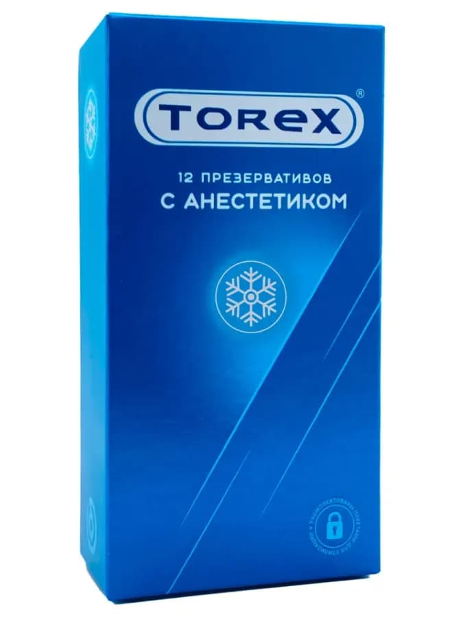 Презервативы с анестетиком продлевающие 12шт