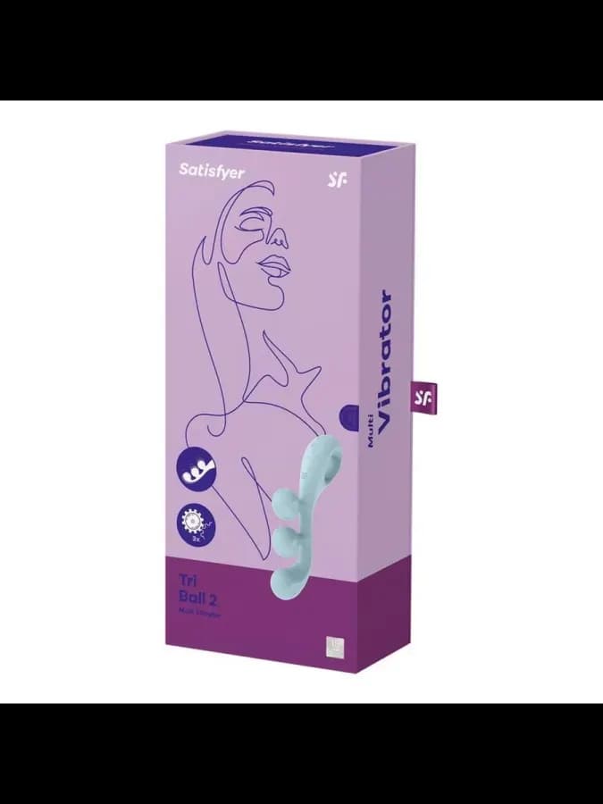 Мультифункциональный вибратор для тройной стимуляции Satisfyer Tri Ball 1, красный — фото 4