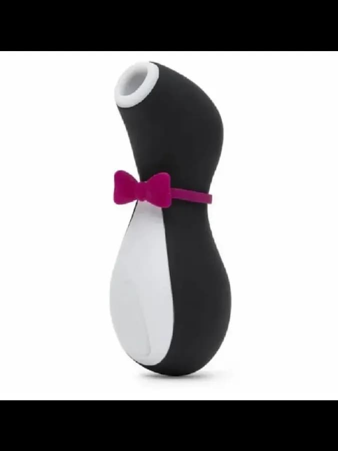 Вибратор Satisfyer ПИНГВИН для женщин черный — фото 2
