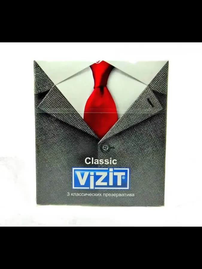 Презерватив vizit №3 (classic) классические