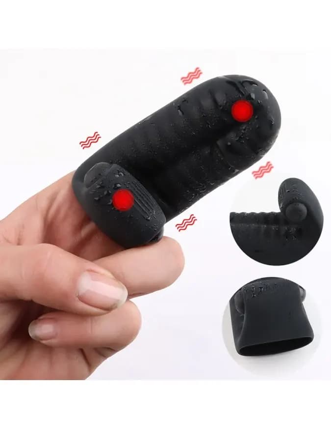 Dream Toys Насадки, удлинители эротические, На палец, 10см