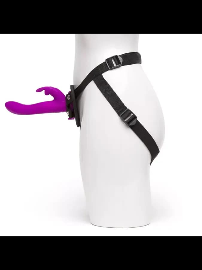 Страпон Happy Rabbit Strap-on Kit фиолетовый — фото 3