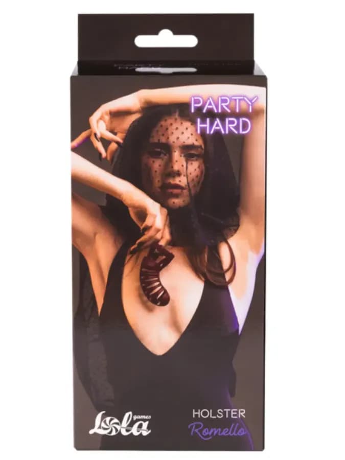 Пояс Верности Party Hard Romello Wine Red