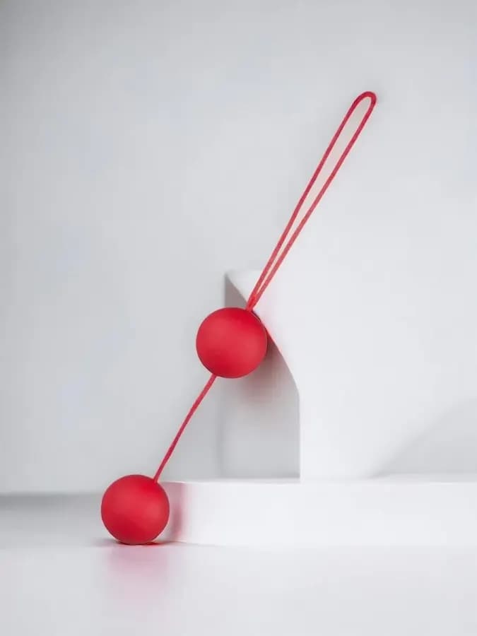 Шарики вагинальные Velvet Red Balls красный