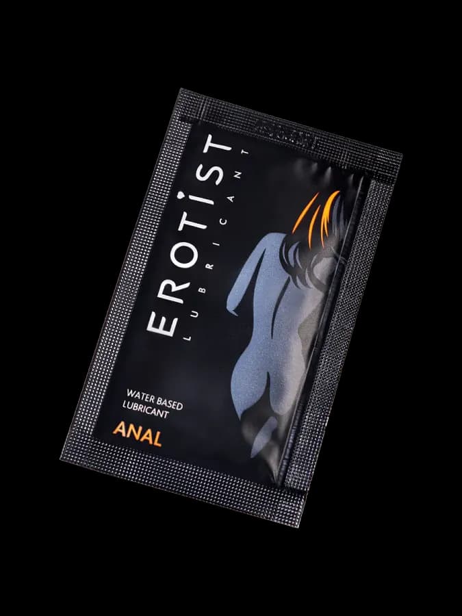 Лубрикант анальный на водной основе Erotist ANAL, саше 4 мл — фото 5