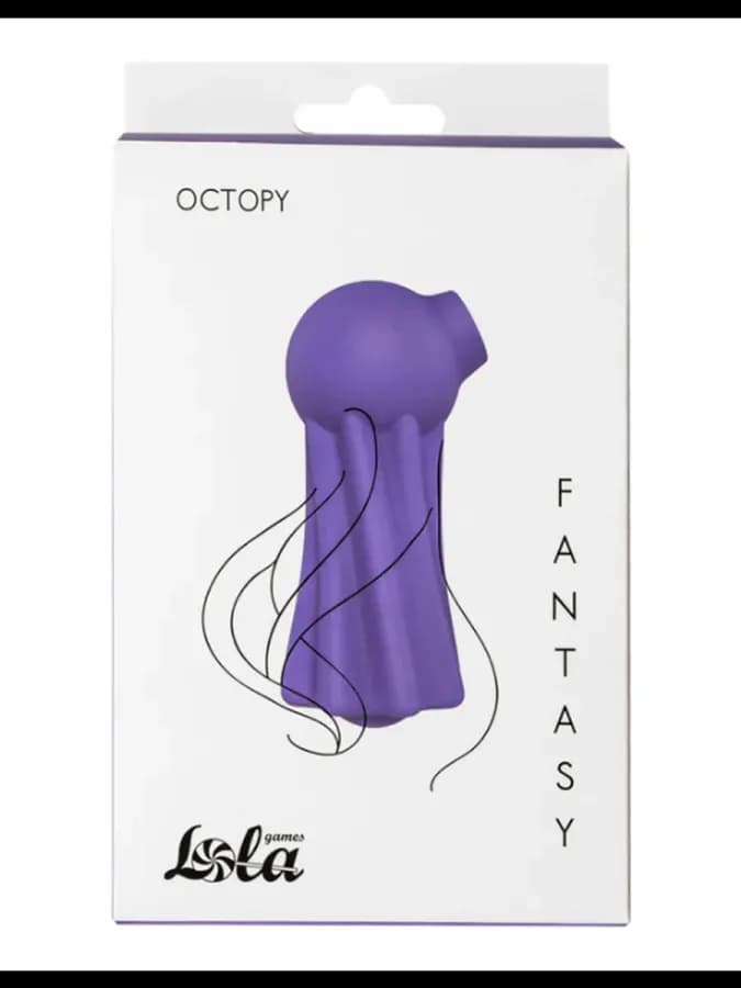 Fantasy Octopy — вакуумный стимулятор клитора — фото 5