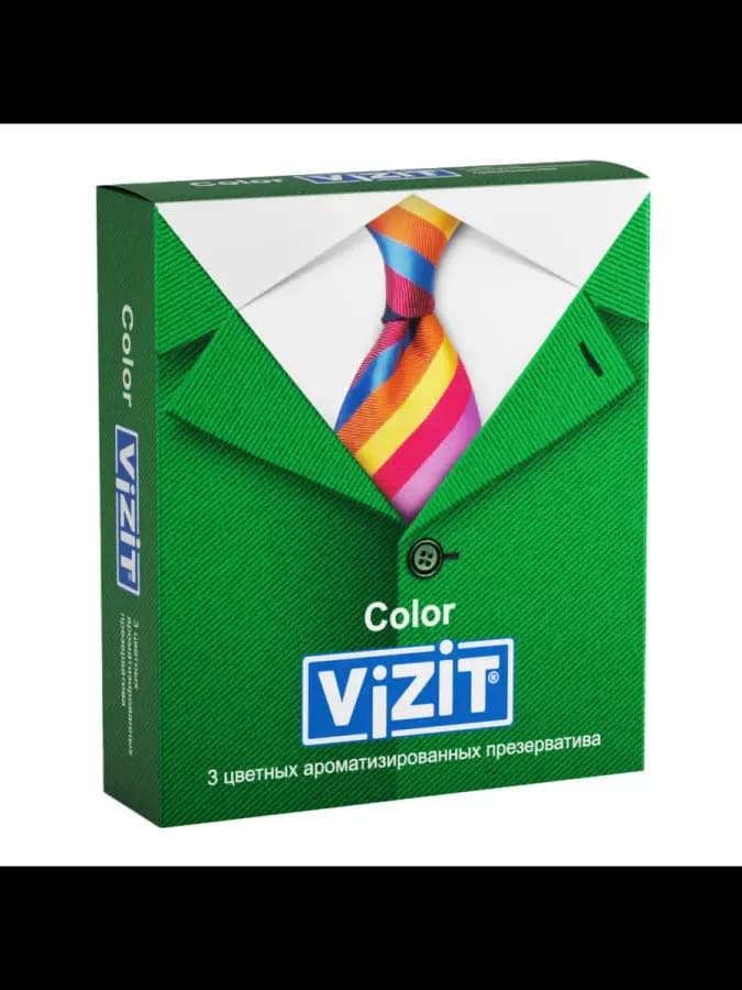 Презервативы Color 3 цветные — фото 2