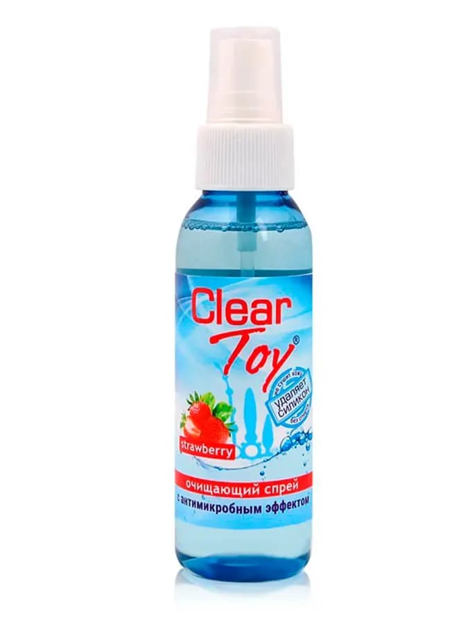 Спрей CLEAR TOY STRAWBERRY очищающий 100 мл