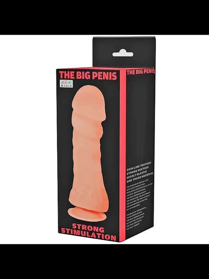 Большой вибратор реалистик на присоске "THE BIG PENIS" — фото 3