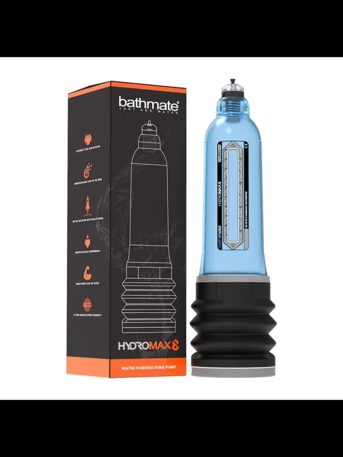 Гидропомпа Bathmate Hydromax8 aqua, синяя — фото 2