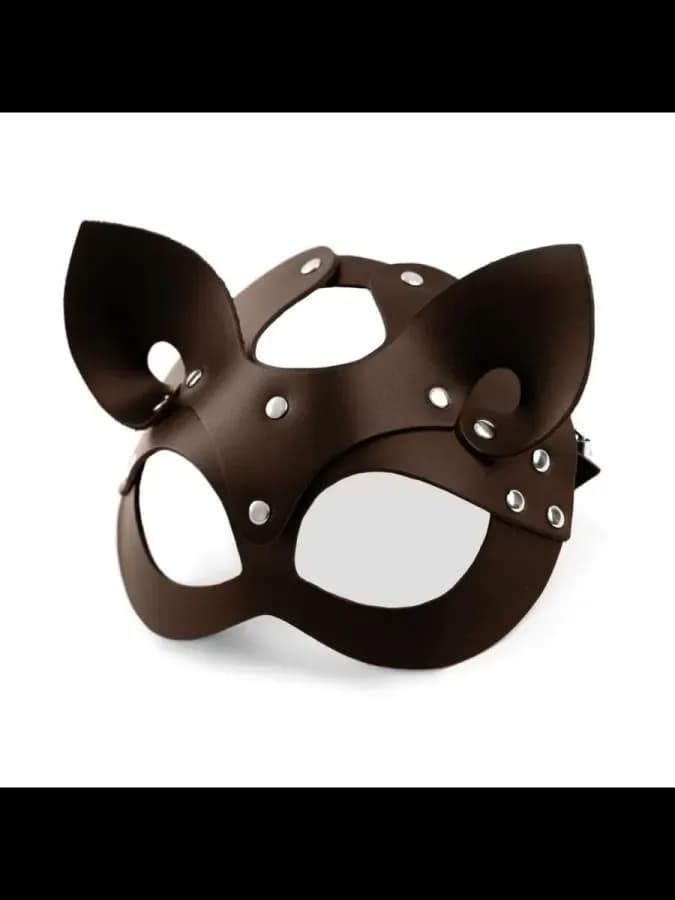 Кожаная маска Кошка Lady's — фото 2