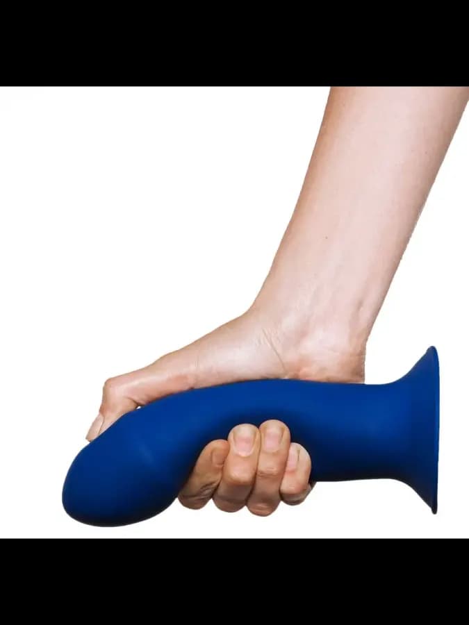 Фаллоимитатор Adrien Lastic Hitsens 1 синий (17,7×4,5 см)